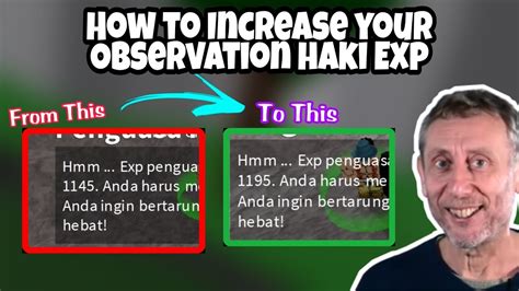 A particularly useful kind of Haki is called Observation Haki. . Observation haki exp